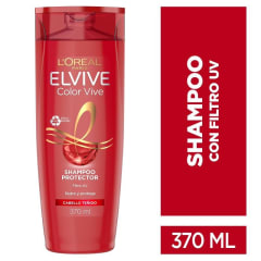 Elvive Color Vive Shampoo 370ml Precio Chile | Shampoo Cabello Teñido Protección Color L’Oréal