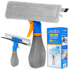 Aileda Limpia Vidrios 3 en 1 Precio Chile | Limpiador de Vidrios con Escobilla y Secador