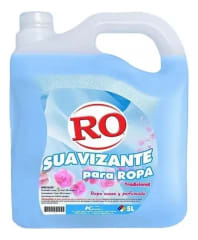 Suavizante RO Líquido Tradicional 5 Litros Precio Chile | Suavizante Ropa Aroma Fresco Alto Rendimiento