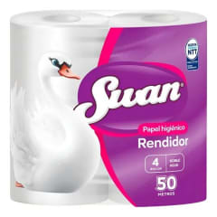 Papel Higiénico Swan 50 Metros 4 Rollos Precio Chile | Papel Higiénico Rendidor