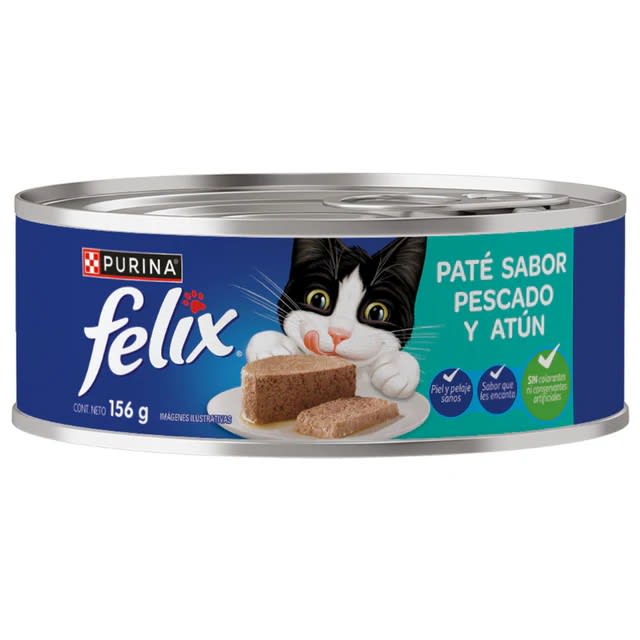 Felix Lata Pescado y Atún Precio Chile | Alimento Húmedo Gato Lata Sabor Pescado Atún1