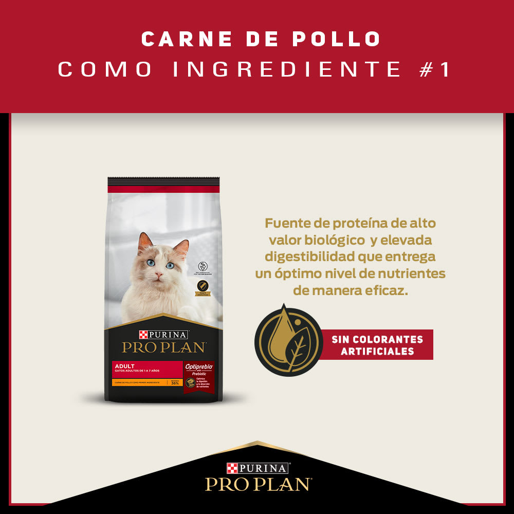 Pro Plan Gato Adulto 3kg Precio Chile | Alimento Premium Para Gatos Despacho1