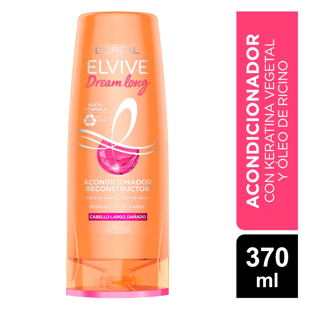 Acondicionador Elvive Cabello Largo Dañado L’Oréal Precio Chile | Acondicionador Reparador Puntas Dañadas1