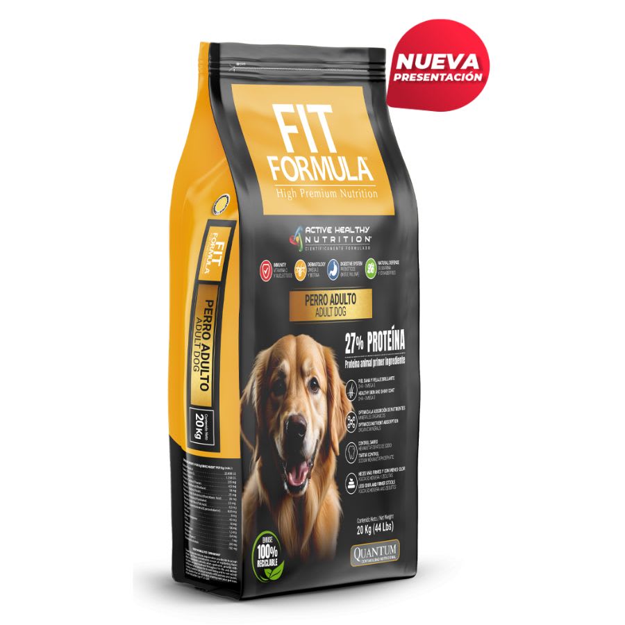 Fit Formula Adulto Perro 20kg – Alimento Balanceado para Perros Adultos al Mejor Precio en Chile1