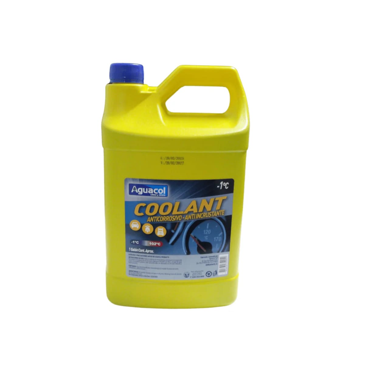 Aguacol Anticongelante -1°C Precio Chile | Líquido Anticongelante para Radiador y Sistema de Enfriamiento1