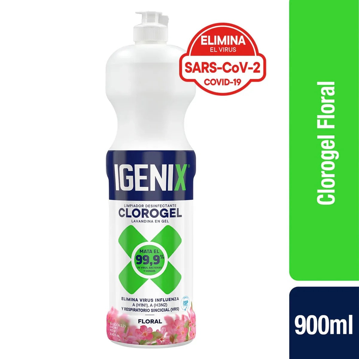 Clorogel Igenix Floral Precio Chile | Cloro Gel Desinfectante Limpieza Hogar Aroma Floral1