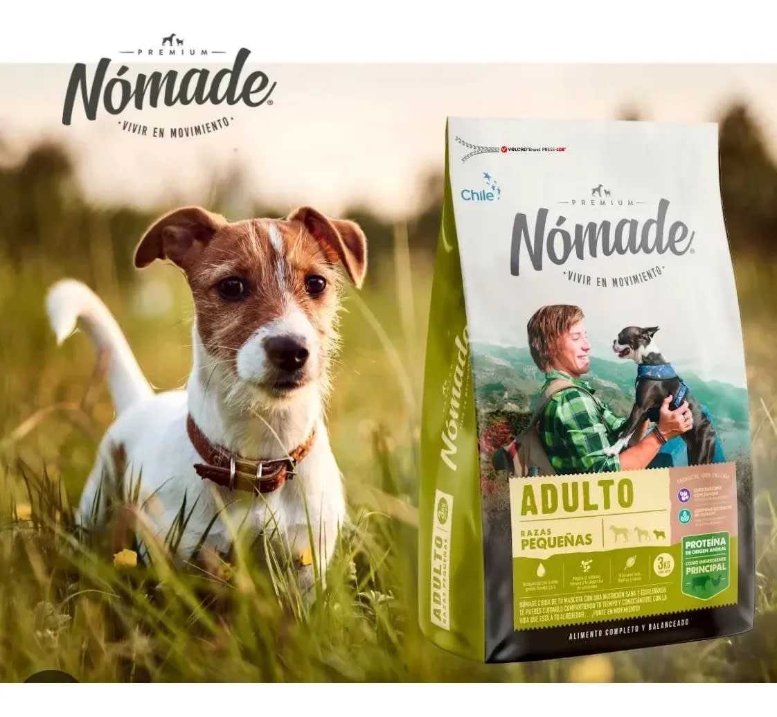 Nómade Adulto Raza Pequeña 10kg Precio Chile | Alimento Perro Pequeño Económico Despacho3
