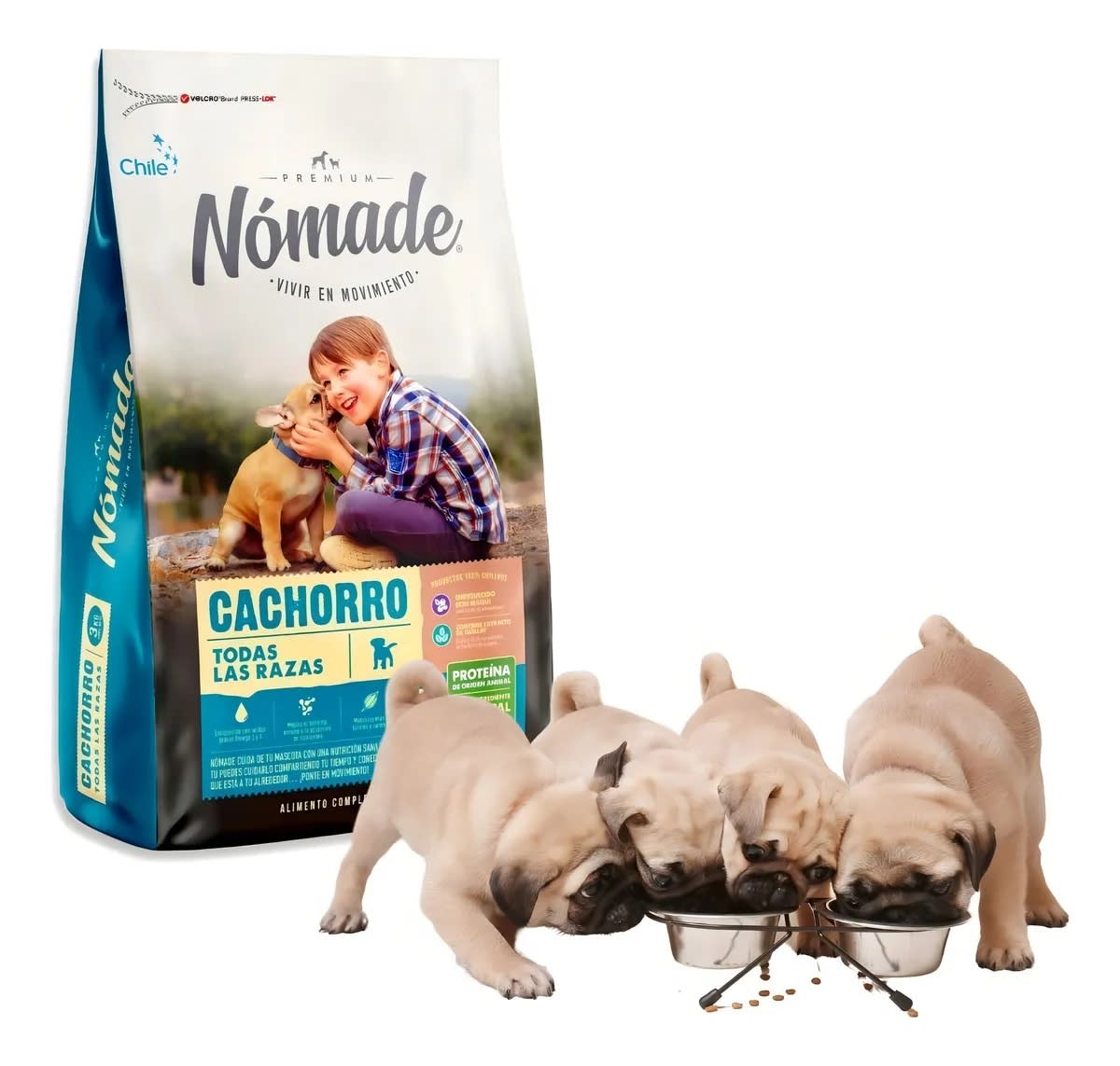 Nómade Cachorro 10kg Precio Chile | Alimento Para Cachorro Económico Balanceado Despacho2