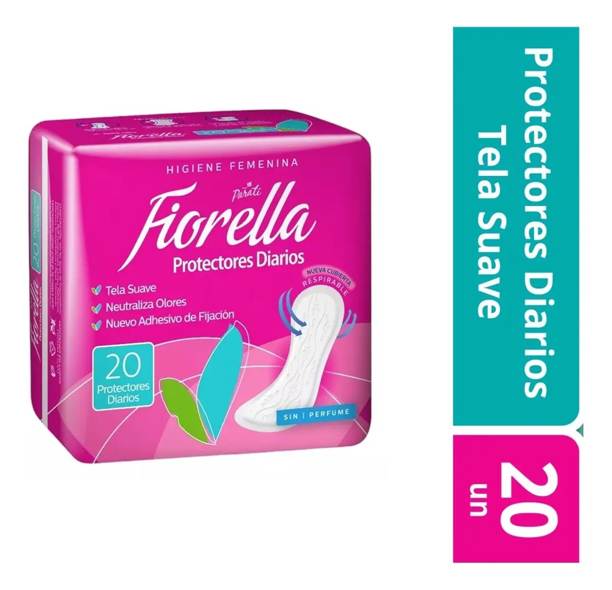 Fiorella Protectores Diarios Parati 20 Unidades Precio Chile | Protectores Diarios Femeninos Comodidad y Frescura2
