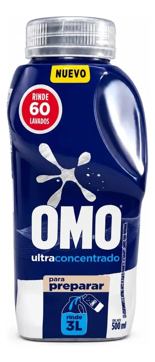 Omo Para Diluir 500ml Precio Chile | Detergente Concentrado1