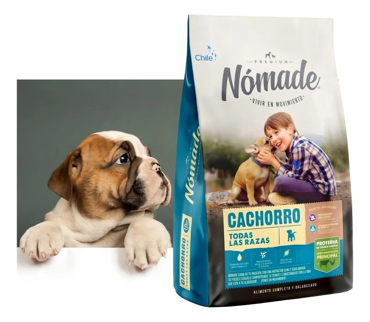 Nómade Cachorro 10kg Precio Chile | Alimento Para Cachorro Económico Balanceado Despacho6