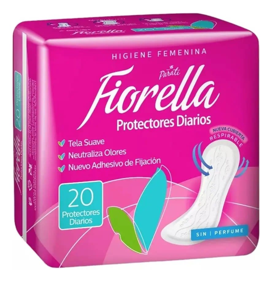 Fiorella Protectores Diarios Parati 20 Unidades Precio Chile | Protectores Diarios Femeninos Comodidad y Frescura1
