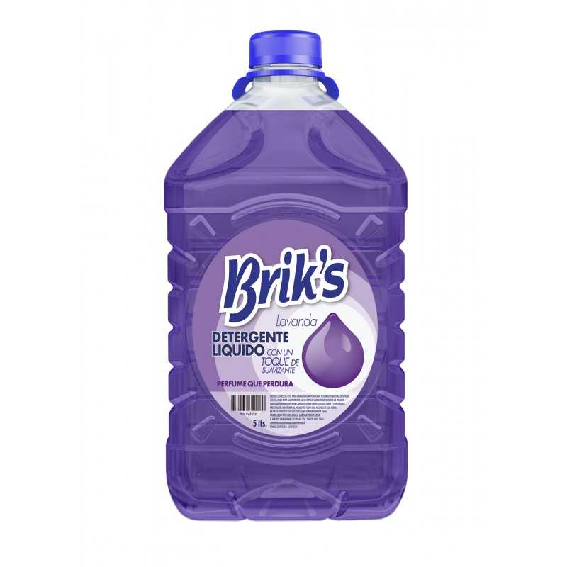 Briks Detergente Lavanda Morado 5 Litros Precio Chile | Detergente Líquido Aroma Lavanda Ropa Limpia1