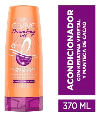 Elvive Acondicionador Super Liss Dream Long 370ml Precio Chile | Acondicionador Cabello Largo Liso Anti Frizz1