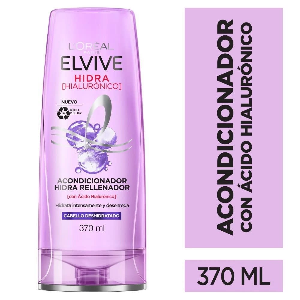 Acondicionador Hidra Rellenador Cabello Deshidratado 370ml Precio Chile | Acondicionador Hidratante L’Oréal Elvive1