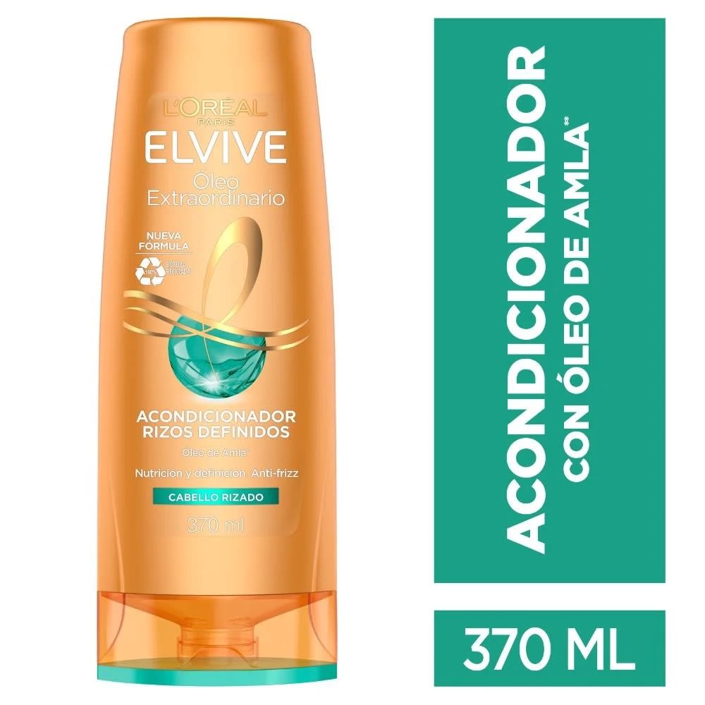 Acondicionador Elvive Rizos Definidos Precio Chile | Acondicionador Cabello Rizado Hidratación y Definición1