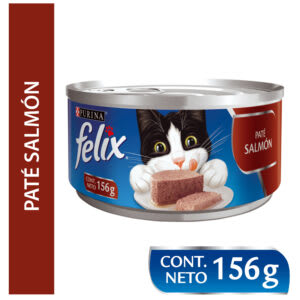 Felix Lata Paté Salmón Precio Chile | Alimento Húmedo Gato Paté Salmón Premium1