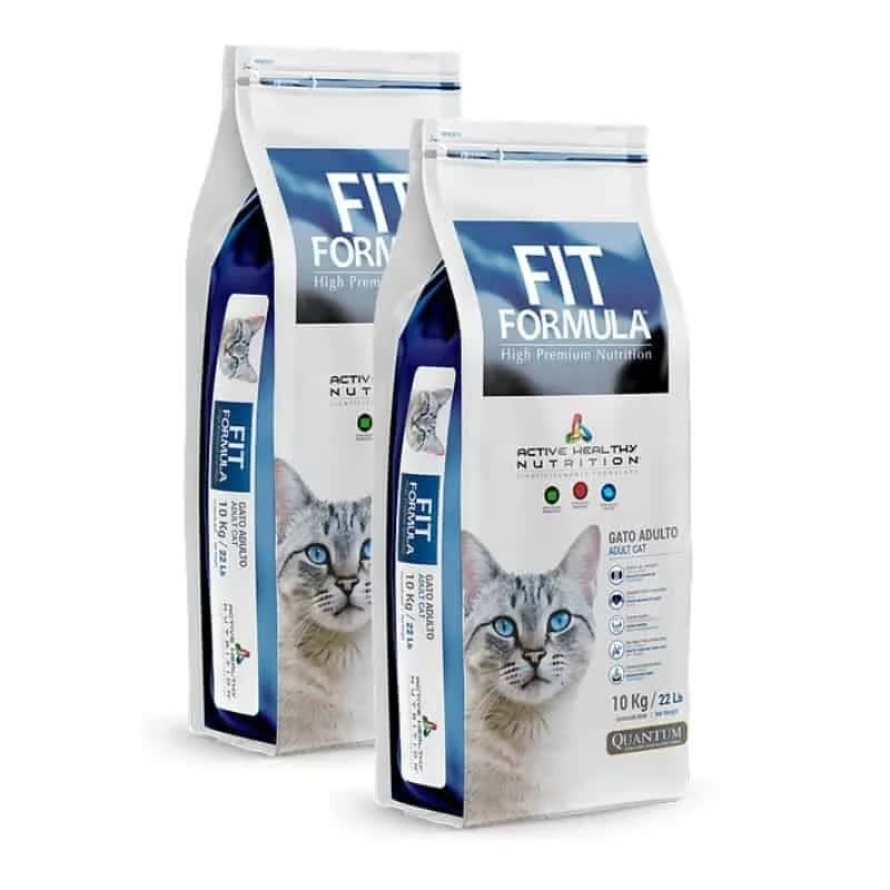 Fit Formula Gato 10 Kg x2 Precio Chile | Alimento para Gatos Adultos 20 Kg1