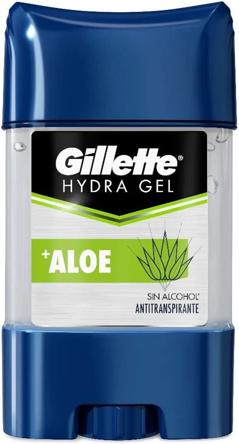 Desodorante Gillette Hydra Gel + Aloe Precio Chile | Antitranspirante Hombre Frescura y Protección Diaria1