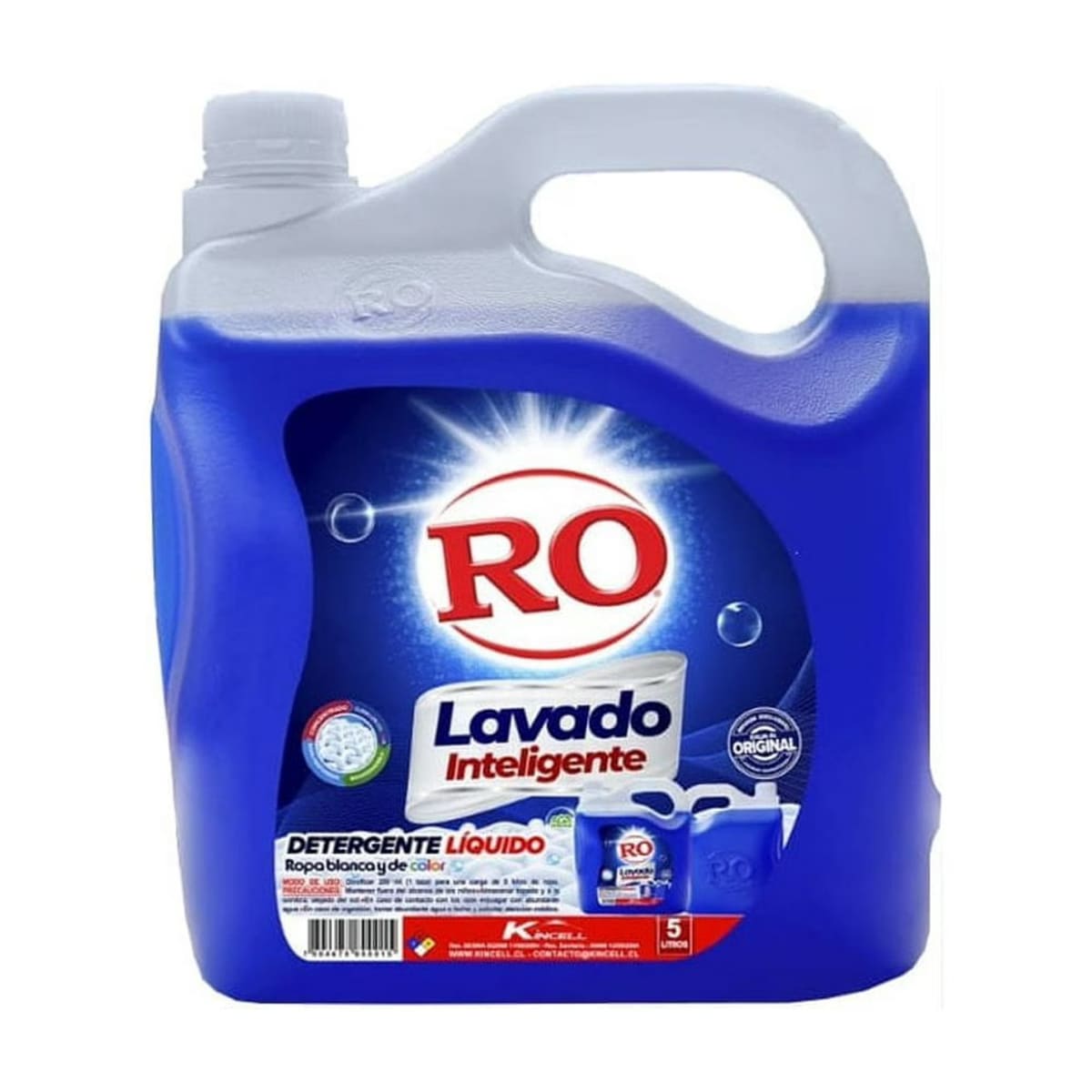 Detergente Líquido RO Inteligente 5 Litros Precio Chile | Detergente Ropa Alto Rendimiento Lavadora1