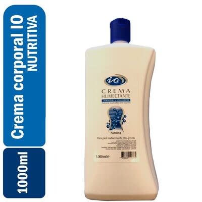 IO Crema Manos y Cuerpo Azul 1 Litro Precio Chile | Crema Hidratante Corporal y Manos Piel Suave1