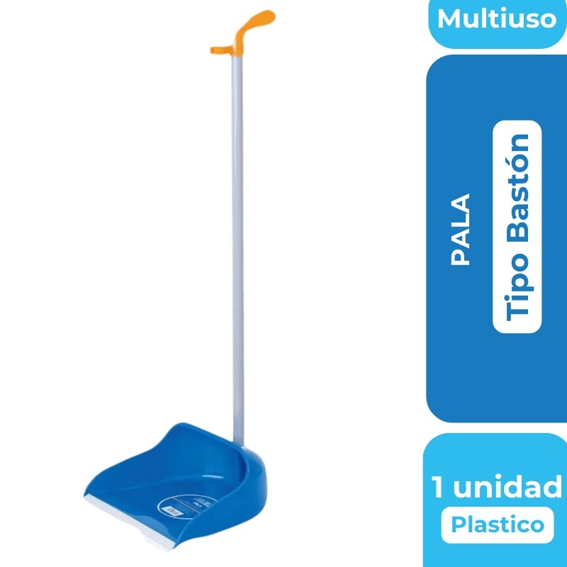 Aileda Pala con Mango Precio Chile | Pala Recogedora con Mango Largo Limpieza Hogar1
