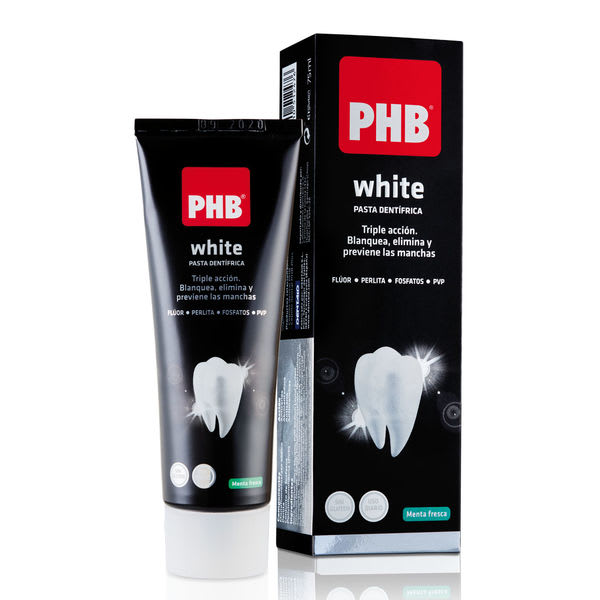 PHB Pasta de Dientes White 75ml Precio Chile | Pasta Dental Blanqueadora Cuidado Bucal1
