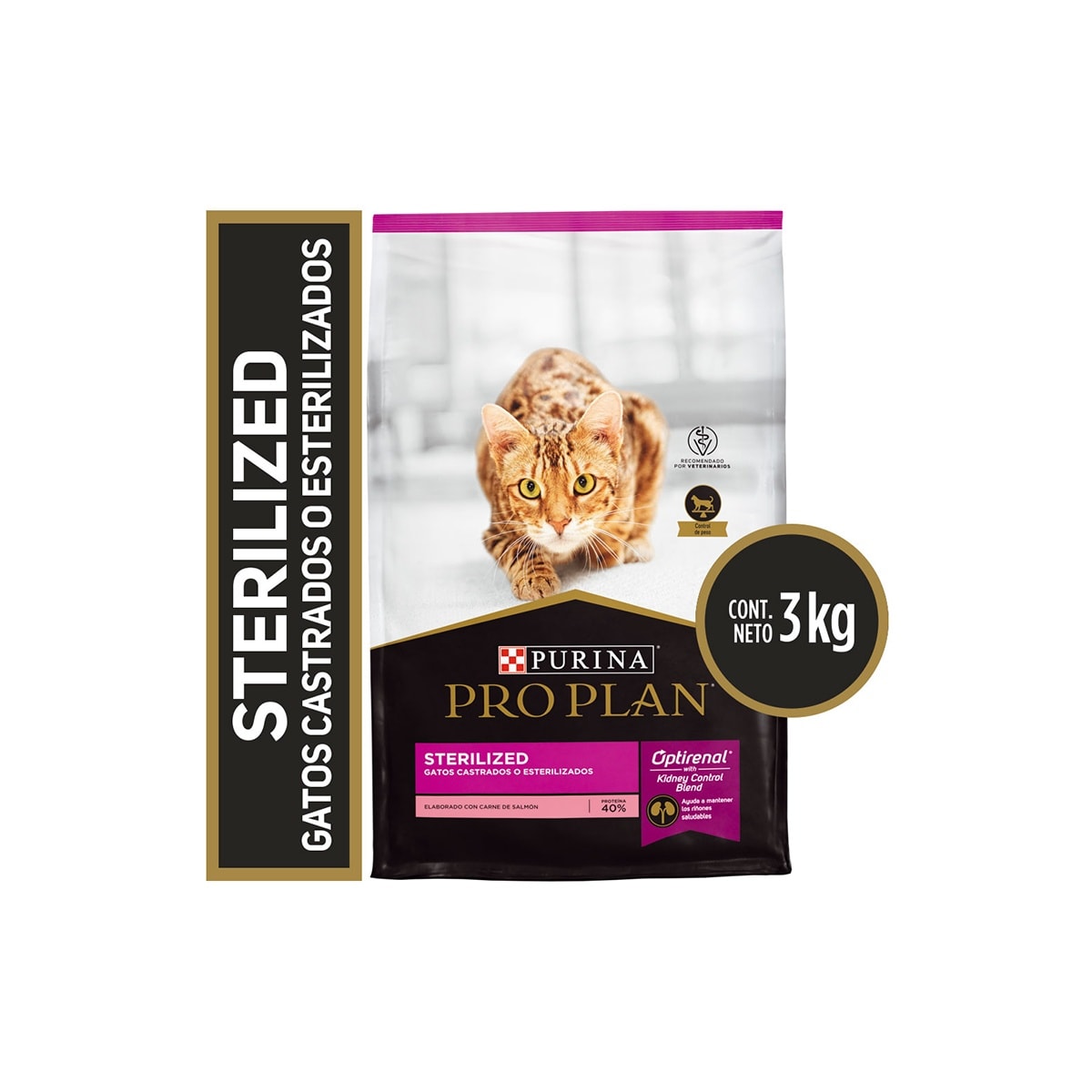 Pro Plan Gato Esterilizado 3kg Precio Chile | Alimento Premium Gatos Castrados Despacho2