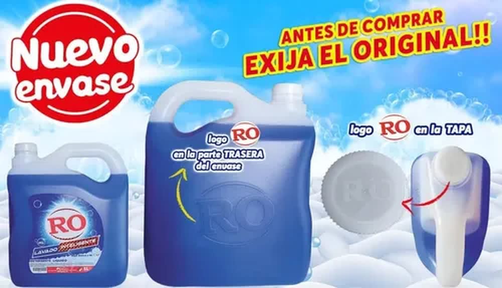 Detergente Líquido RO Inteligente 5 Litros Precio Chile | Detergente Ropa Alto Rendimiento Lavadora2