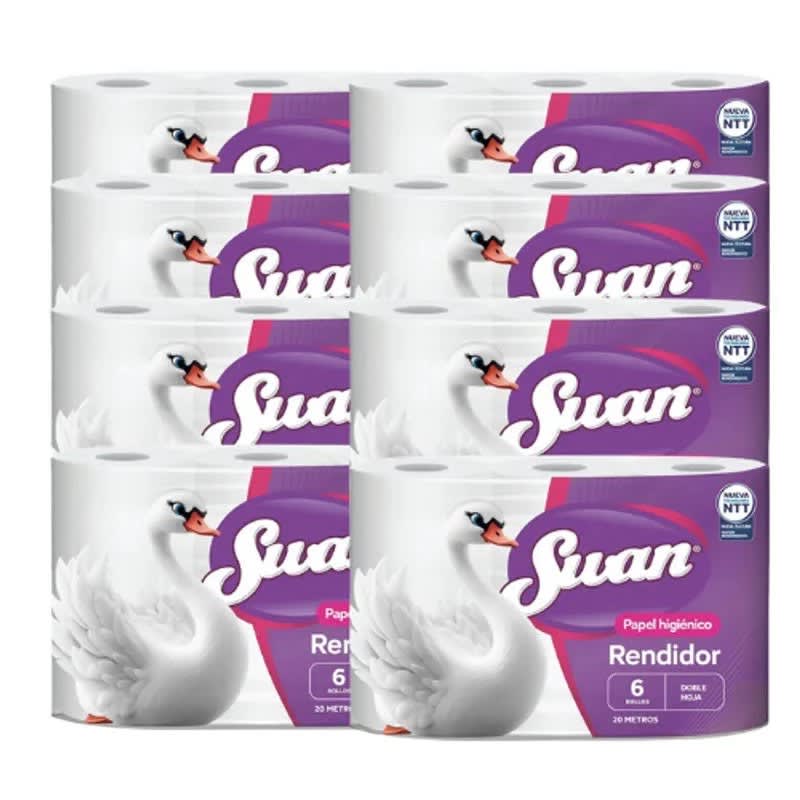 Papel Higiénico Swan 20 Metros Manga 48 Rollos Precio Chile | Pack Ahorro1