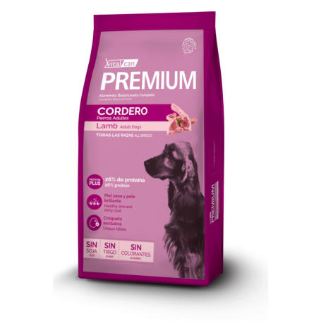 Vitalcan Premium Cordero 20kg Perro Adulto – Alimento Balanceado de Alta Calidad1