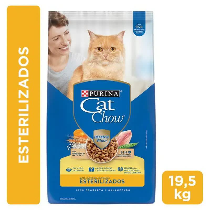 Cat Chow Esterilizado 19.5kg Precio Chile