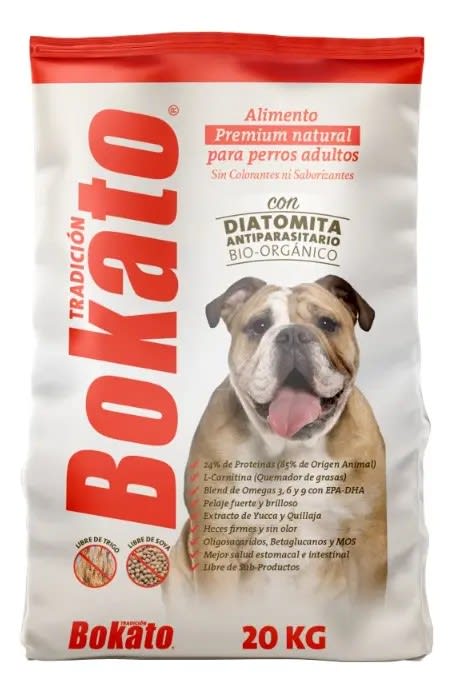 Bokato Alimento Perro Adulto 20kg Precio Chile | Comida Perro Adulto Saco 20kg Alto Rendimiento