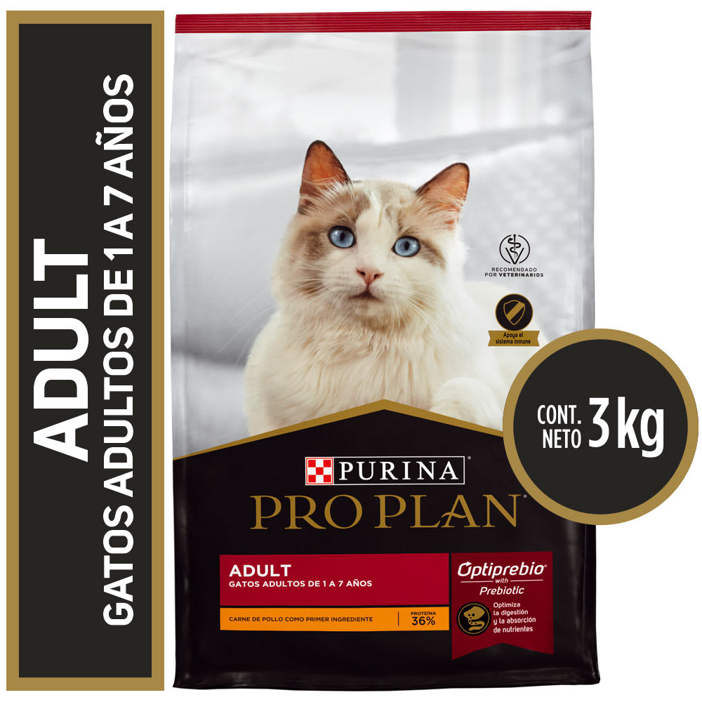 Pro Plan Gato Adulto 3kg Precio Chile | Alimento Premium Para Gatos Despacho