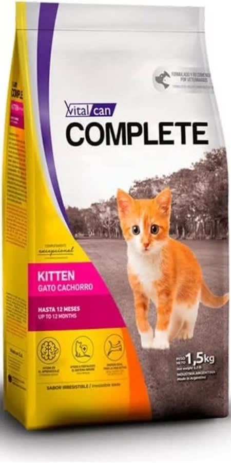 Complete Gato Kitten 7.5kg Vital Can Precio Chile
