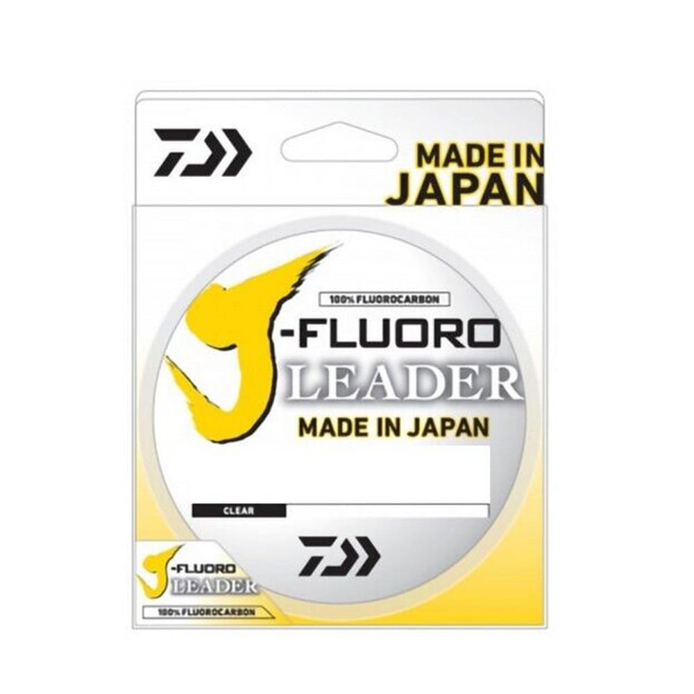 Fil De Pêche Daiwa J Fluoro Fluorocarbone - 50 M - Diam. 0,455 Mm - Résistance 11,78 Kg