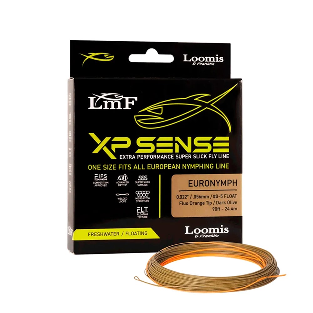 Soie De Pêche Loomis & Franklin XP SENSE DOUBLE TAPER DT5F - 100' (30.5m) - 9.1g - NEUF