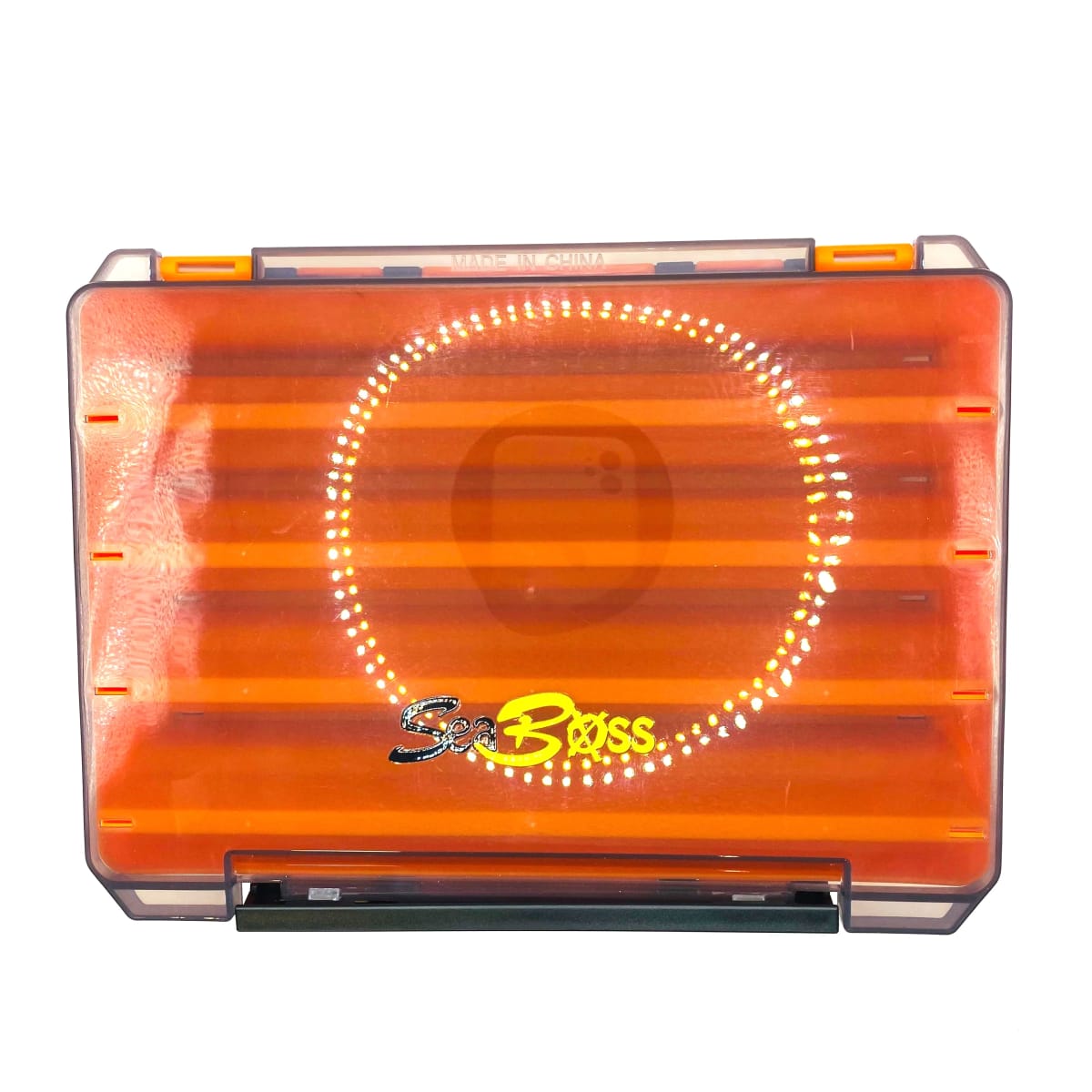 CAJA DE SEÑUELOS LARGOS SEABOSS NARANJA | Patagonia Explorer