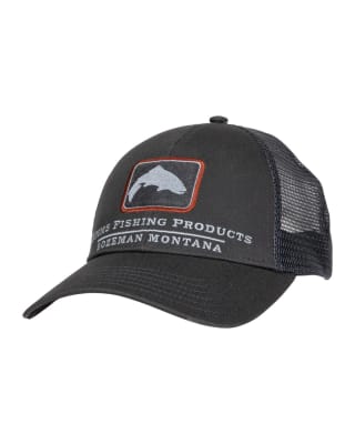 GORRO SIMM'S TROUT ICON TRUCKER CARBON