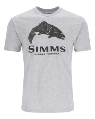 POLERA SIMM'S WOOD TROUT FILL GREY HEATHER T/L