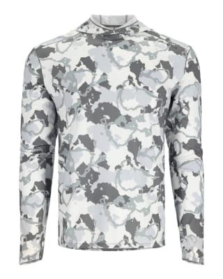 POLERA SIMM'S SOLARFLEX HOODY CAMO CINDER