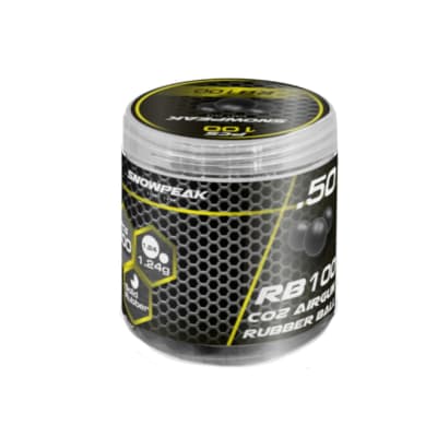 BALAS DE GOMA CAL. 0.50 SNOWPEAK - C/U