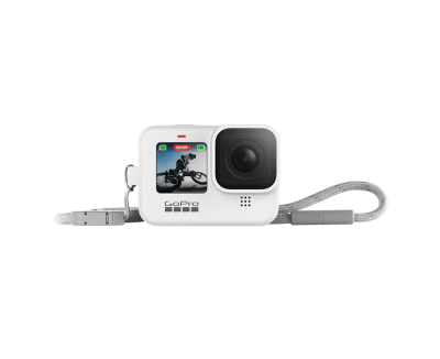 GOPRO SLEEVE+LANYARD (HERO9 BLACK) WHITE ADSST-002