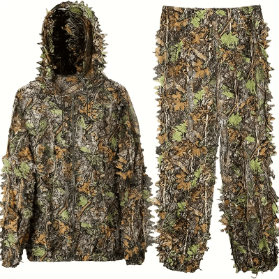 TRAJE DE CAZADOR CAMUFLADO