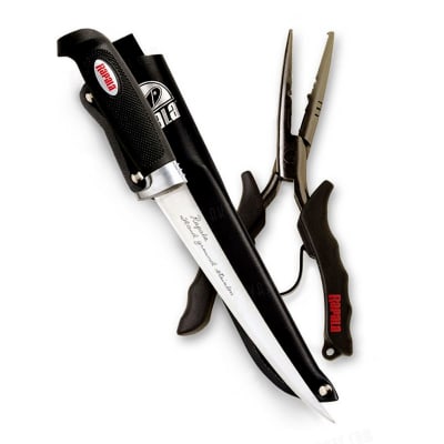COMBO RAPALA ALICATE STEEL + CUCHILLO