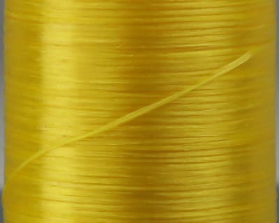 Danville Flat Waxed Thread  Yellow #383 210D