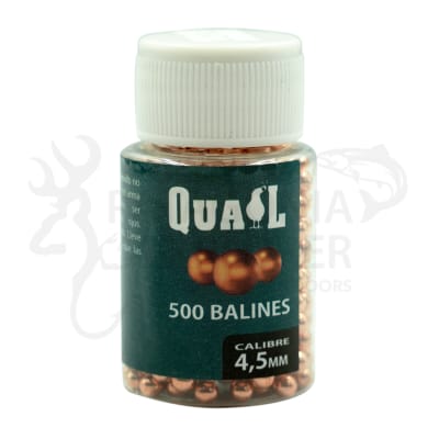BOTELLA BALINES BBS 4,5MM QUAIL