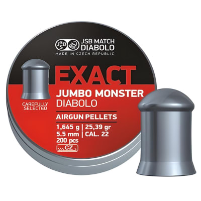 POSTON JSB EXACT JUMBO MONSTER DIABOLO CAL .22