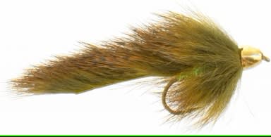 MOSCA TUNG CONEHEAD SLUMP BUSTER, OLV/GOLD #8