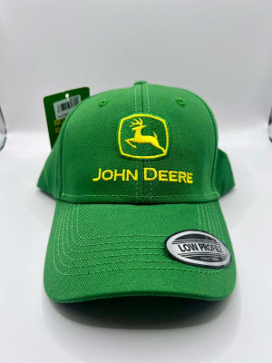 GORRO JOHN DEERE TELA VERDE